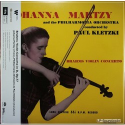 BRAHMS VIOLIN CONCERTO MARTZY KLETZKI 33CX 1165 SOUNDTREE
