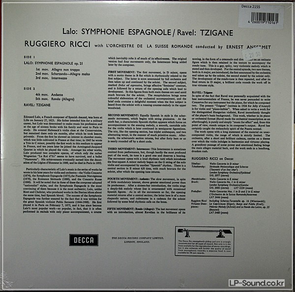 SYMPHONIE ESPAGNOLE