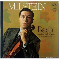NATHAN MILSTEIN / BACH PARTITAS AND SONATA CAPITOL PCR 8370 (BOX 3LP)