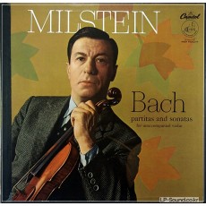 NATHAN MILSTEIN / BACH PARTITAS AND SONATA CAPITOL PCR 8370 (BOX 3LP)