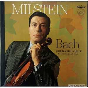 NATHAN MILSTEIN / BACH PARTITAS AND SONATA CAPITOL PCR 8370 (BOX 3LP)