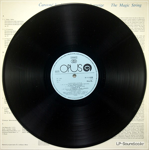 CAROVNÉ HUSLE - JAN STANOVSKY OPUS 9111 0338