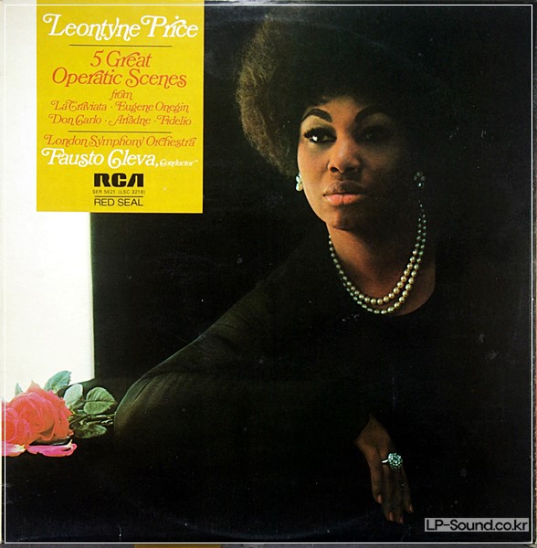 LEONTYNE PRICE - 5 GREAT OPERATIC SCENES - VINYL LP - RCA LSC-3218