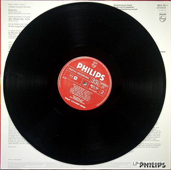 JESSYE NORMAN SACRED SONGS 1981 PHILIPS DIGITAL