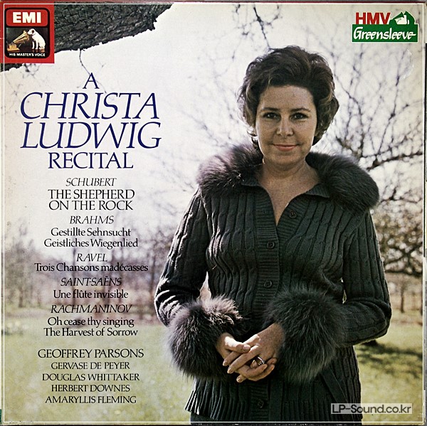 CHRISTA LUDWIG RECITAL BRAHMS RAVEL   ESD 1006151