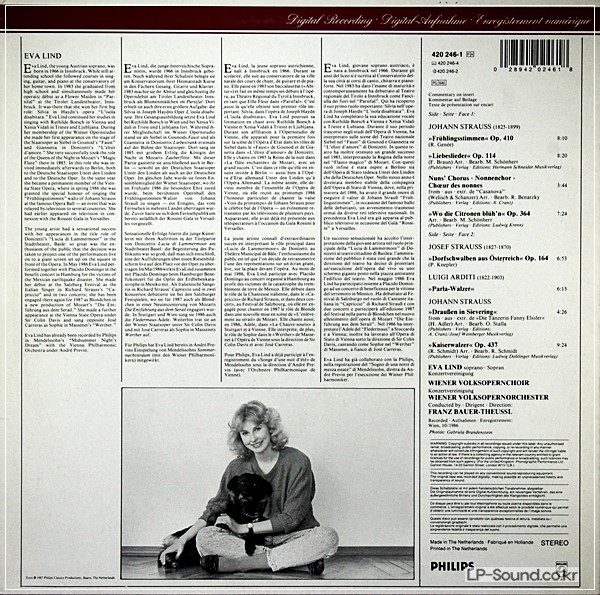 STRAUSS  RUHLINGSSTIMMEN EVA LIND   PHILIPS 420 246-1