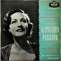 KATHLEEN FERRIER A RECITAL OF BACH & HANDEL ARIAS / DECCA LXT 5382
