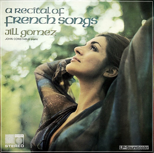 JILL GOMEZ A RECITAL OF FRENCH SONGS  SAGA 5388  A1B3
