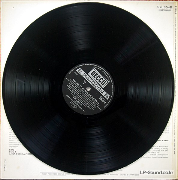 MARIA CHIARA SOPRANO ORIG DECCA NB SXL 6548 UK-72