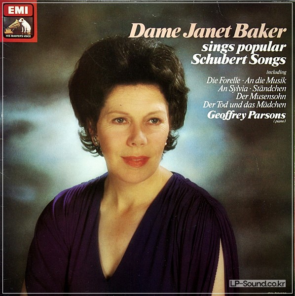 SCHUBERT SONGS  DAME JANET BAKER SINGS POPULAR  ASD 4054