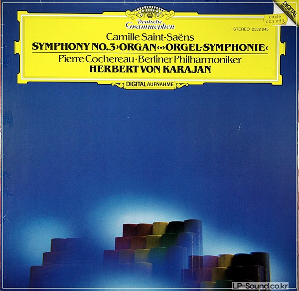 SAINT-SAENS°SYMP. NO.3HERBERT KARAJAN  DGG 2532 045