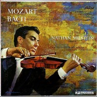 MOZART / BACH VIOLIN CONCERTOS  NATHAN MILSTEIN CAPITOL P 8362