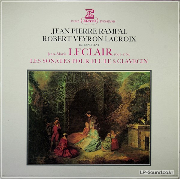 JEAN-MARIE LECLAIR,JEAN-PIERRE RAMPAL,ROBERT VEYRON-LACROIX–LES SONATES