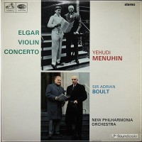 ELGAR VIOLIN CONCERTO YEHUDI MENUHIN BOULT EMI   ASD 2259