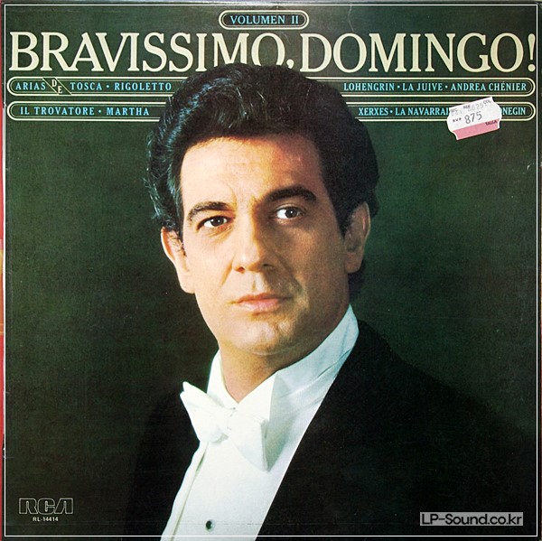 PLACIDO DOMINGO –BRAVISSIMO, DOMINGO! VOLUME TWO