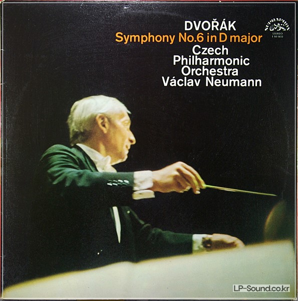 DVORAK SYMPHONY NO 6 LP VACLAV NEUMANN SUPRAPHON 1 10 1833
