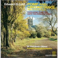 ELGAR POMP AND CIRCUMSTANCE SNO SIR ALEXANDER GIBSON RCA GL 25450