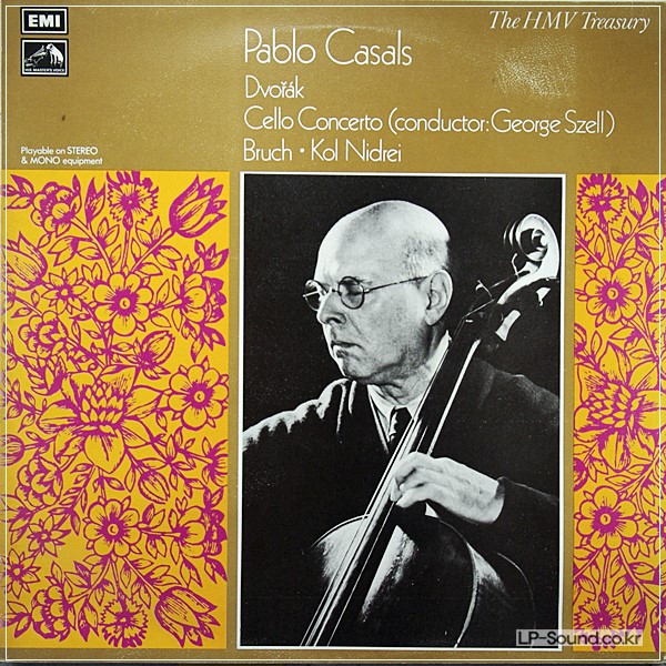 PABLO CASALS DVORAK CELLO CONCERTO GEORGE SZELL HMV  HLM 7013