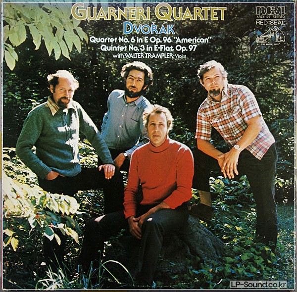DVORAK- QUARTET NO. 6, QUINTET NO. 3 - GUARNERI QUARTET, TRAMPLER RCA ARL1-1791