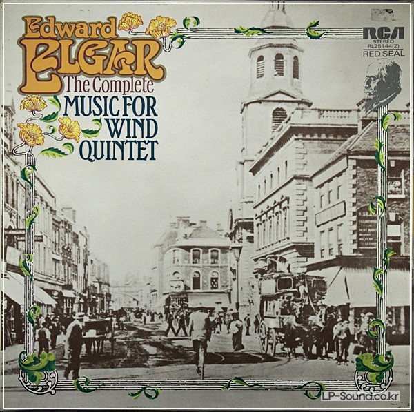 ELGAR MUSIC FOR WIND QUINTET - ATHENA ENSEMBLE 2LP RCA BOX SET