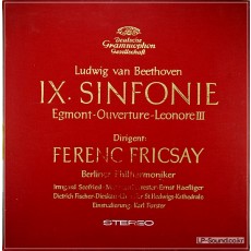 BEETHOVEN SYMPHONY NO.9 DGG FERENC FRICSAY 1960 STEREO 2LP SLPM