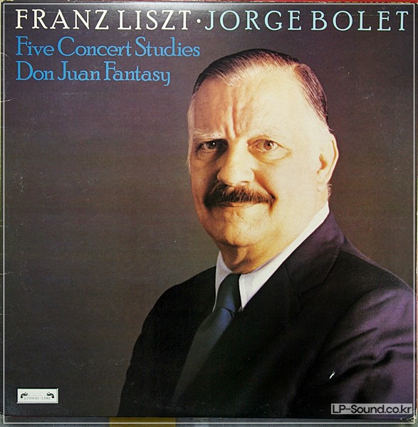 LISZT - FIVE CONCER T STUDIES  BOLET  DSLO 41