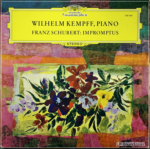 SCHUBERT IMPROMPTUS  WILHELM KEMPFF PIANO  139 149