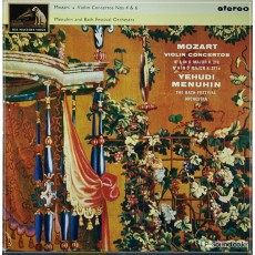 MOZART VIOLIN CONC 4+6 MENUHIN HMV ASD 533