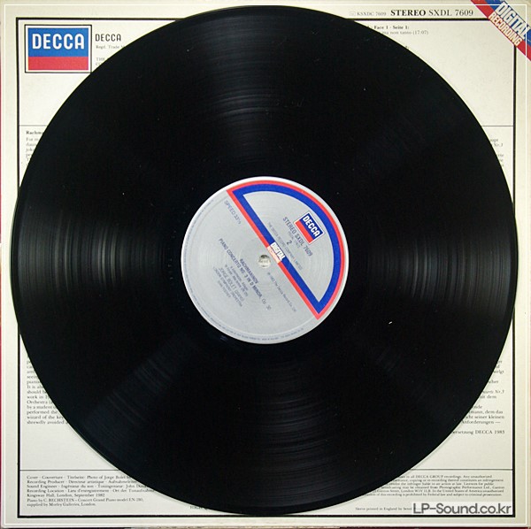 RACHMANINOV JORGE BOLET LONDON SYMPHONY ORCHESTRA IVAN FISCHER