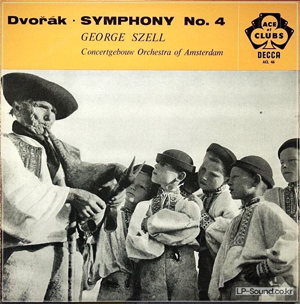 DVORAK / SYMPHONY NO 4 - GEORGE SZELL AMSTERDAM -DECCA ACL46