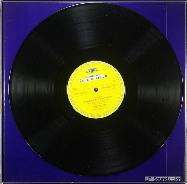 SIBELIUS, SYMPHONIEN 4,5,6,7, VIOLINKONZERT, KARAJAN  4LP BOX