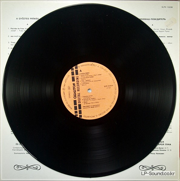 PUKA KAROLY A GYOZTES PRíMAS - VICTORIOUS PRIMAS  QUALITON SLPO