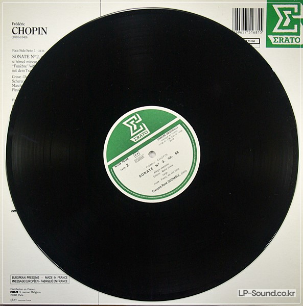 FRANCOIS-RENE DUCHABLE CHOPIN SONATES NOS 2 3 ERATO