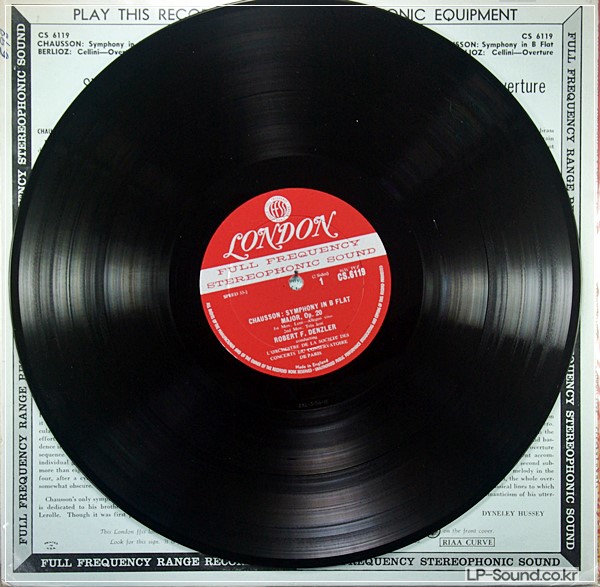 CHAUSSON SYMPHONY IN BB, OP.20  BERLIOZ - BENVENUTO CELLINI OVERTURE, OP.23 CS6119