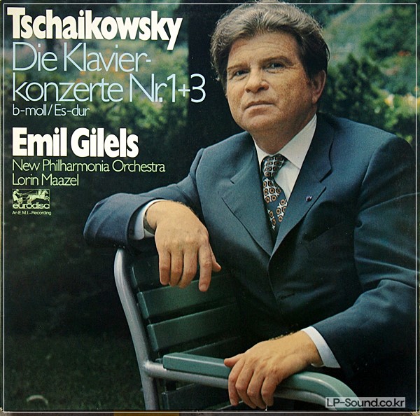 TCHAIKOVSKY,PIANO NR.1&3,LORIN MAAZEL 87 240 MK