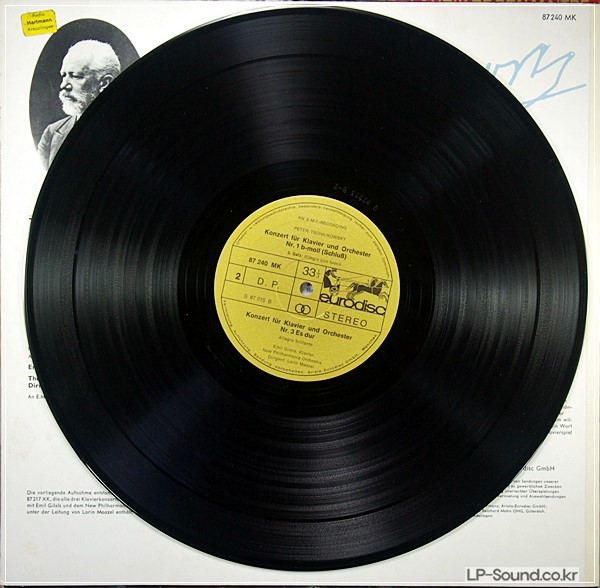 TCHAIKOVSKY,PIANO NR.1&3,LORIN MAAZEL 87 240 MK