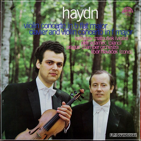 HAYDN VIOLIN CONCERTO BOHUSLAV MATOUSEK LP SUPRAHON 10 1767