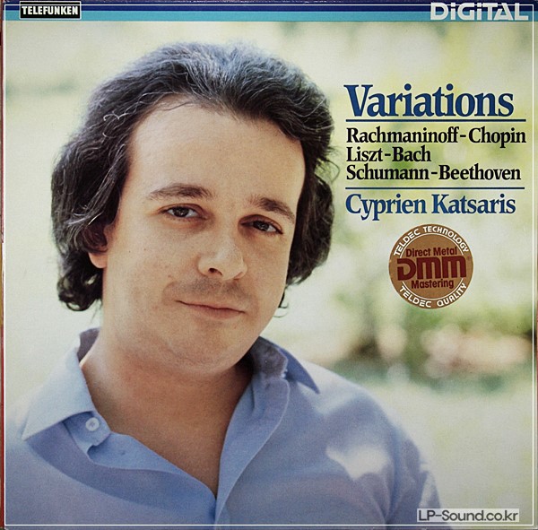 CYPRIEN KATSARIS VARIATIONS LISZT SCHUMANN RACHMANINOFF TELEFUNKEN DIGITA
