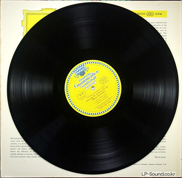 MOZART SERENADE NO. 10 EUGEN JOCHUM DGG  SLPM 138 830