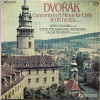 DVORAK CELLO CONCERTO OP.104 CHUCHRO LP 1ST. SUPRAPHON