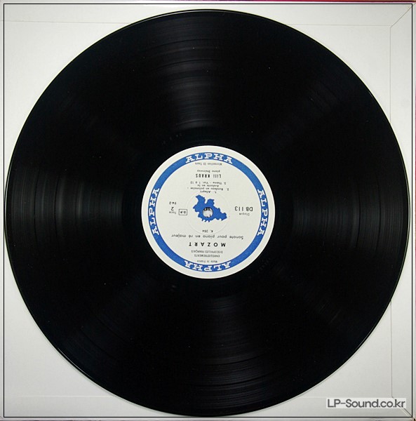 MOZART PIANO SONATAS LILI KRAUS  DISCOPHILES FRANCAIS DB 112