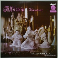 NATHAN MILSTEIN VIOLIN RECITAL MILSTEIN MINIATURES USA ED1 CAPITOL P-8339