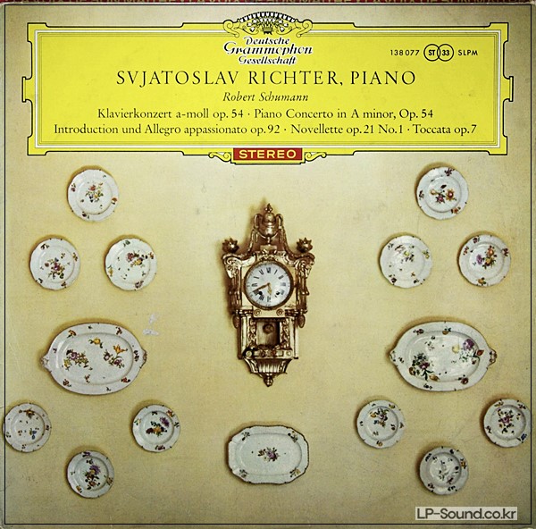 SCHUMANN PIANO CONCERTO RICHTER  DG 138 077 ALLE HERSTELLER TULIP