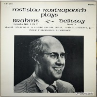 ROSTROPOVICH: IN RECITAL- BRAHMS, DEBUSSY, POPPER, FAURé- CELLO PIECES / IGI