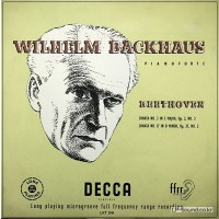 BEETHOVEN BACKHAUS SONATAS 3/7  DECCA 1954 LXT 2747