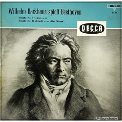 BEETHOVEN PIANO SONATA NO.3 NO.17 BLK 16 105