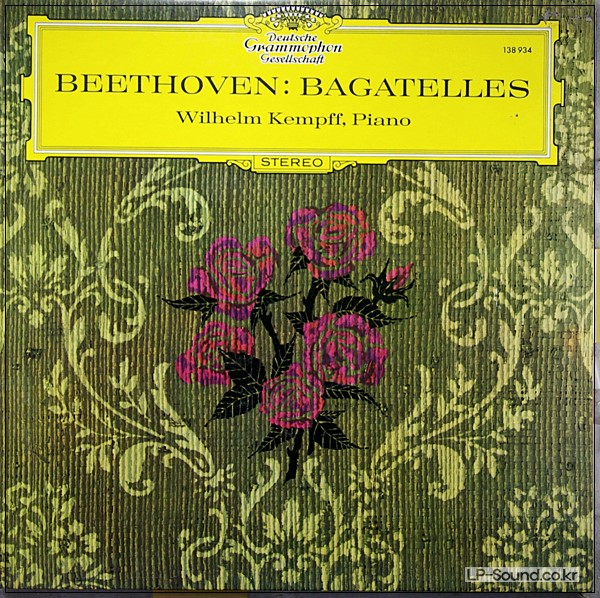 BEETHOVEN BAGATELLES DGG  STEREO  138 934