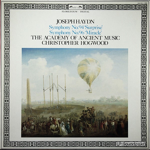 JOSEPH HAYDN SYMPHONY 94 & 96CHRISTOPHER HOGWOOD L'OISEAU-LYRE