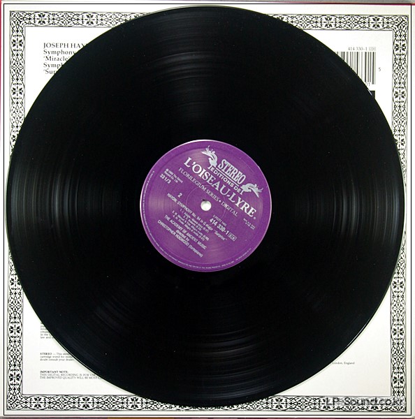 JOSEPH HAYDN SYMPHONY 94 & 96CHRISTOPHER HOGWOOD L'OISEAU-LYRE
