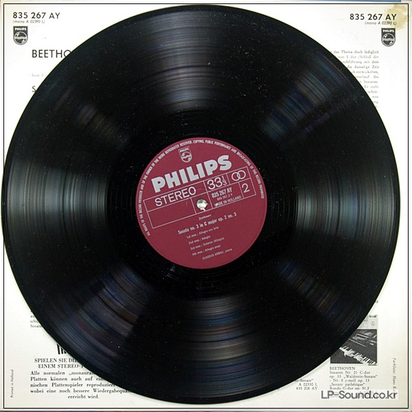 BEETHOVEN PIANO SONATAS A MAJOR OP.2 NO.2-C MAJOR OP.2 NO.3